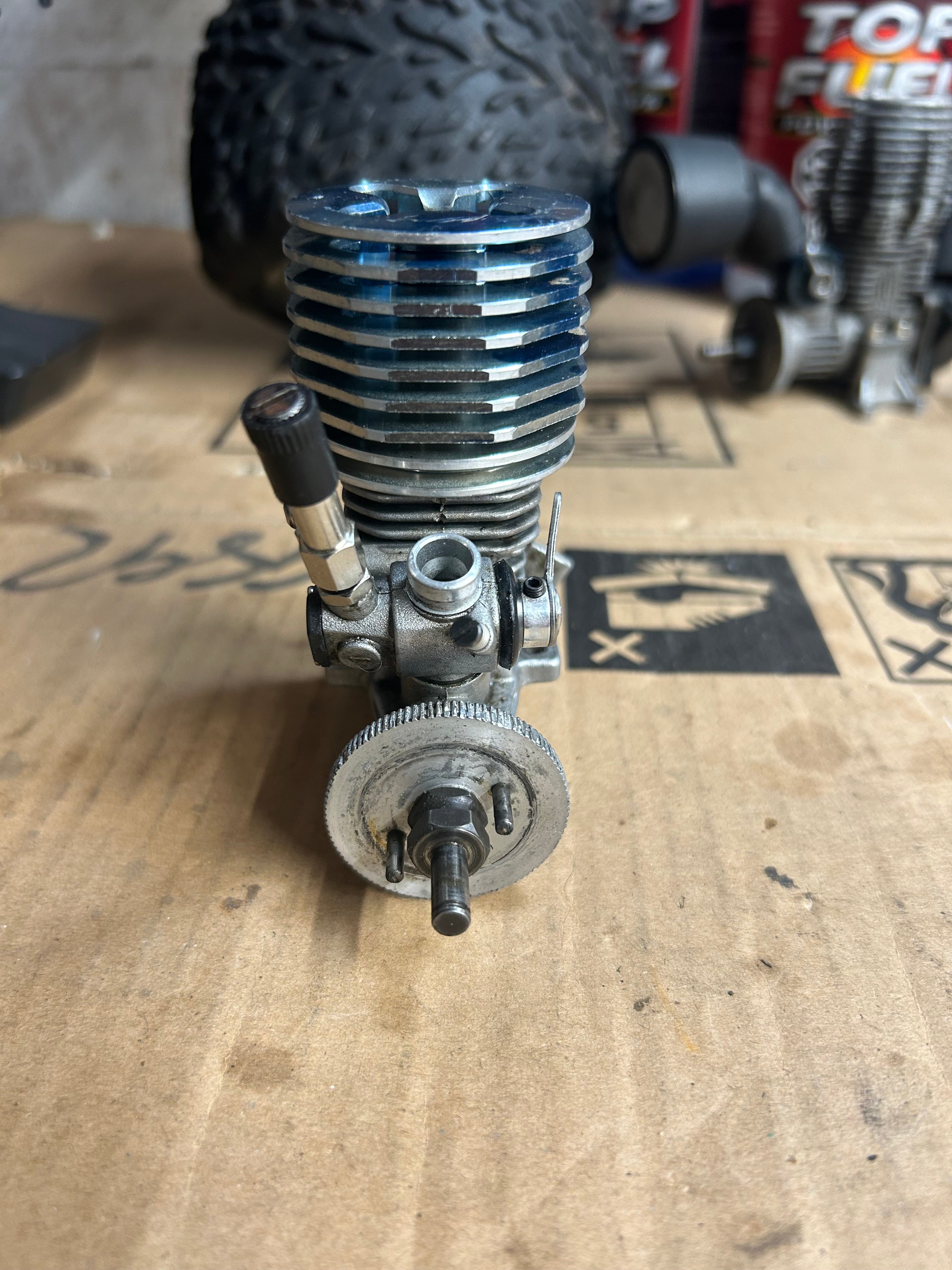 Traxxas TRX PRO 15 Nitro RC Engine in GOOD CONDITION HAS GREAT COMPRESSION