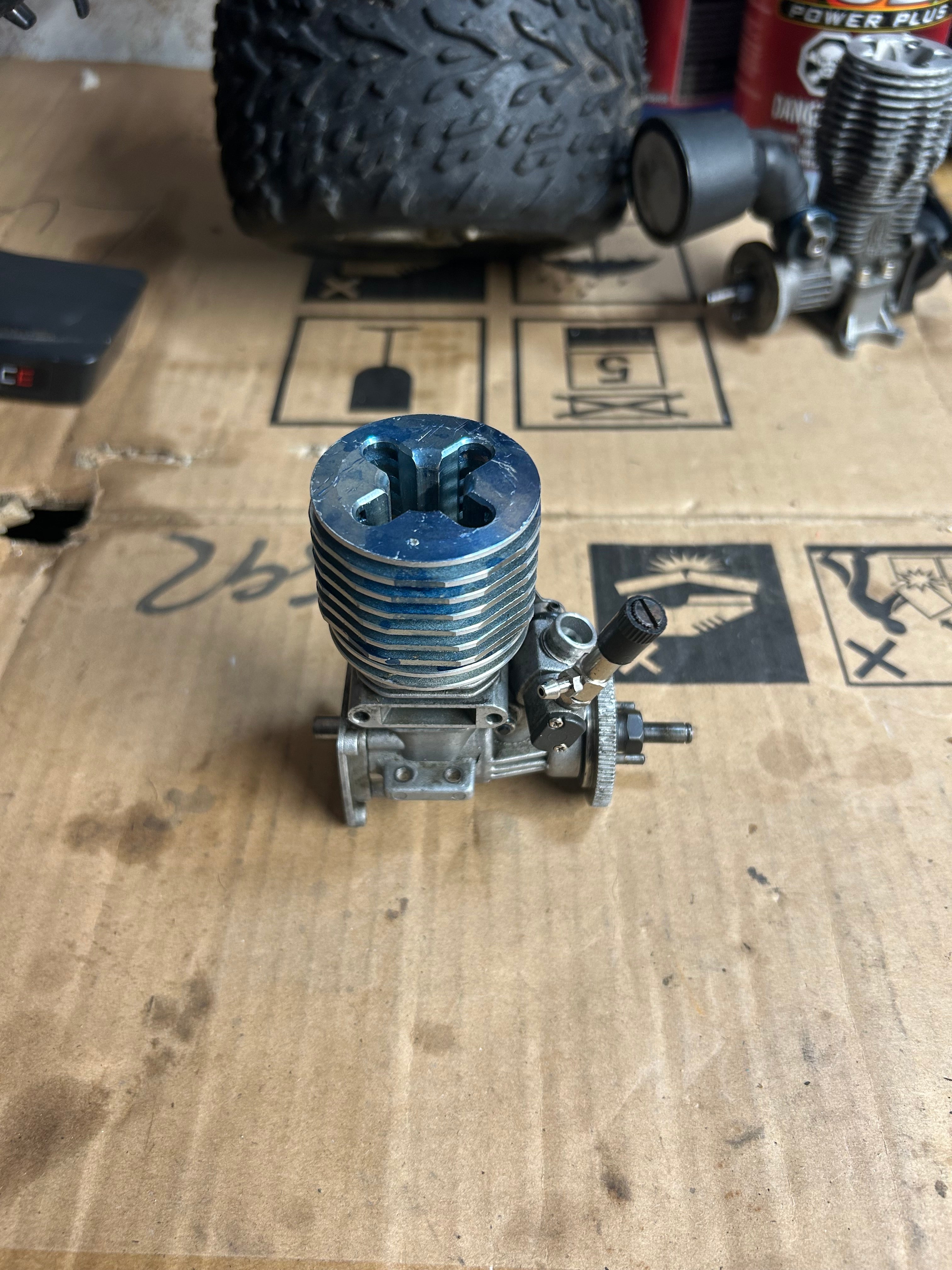 Traxxas TRX PRO 15 Nitro RC Engine in GOOD CONDITION HAS GREAT COMPRESSION
