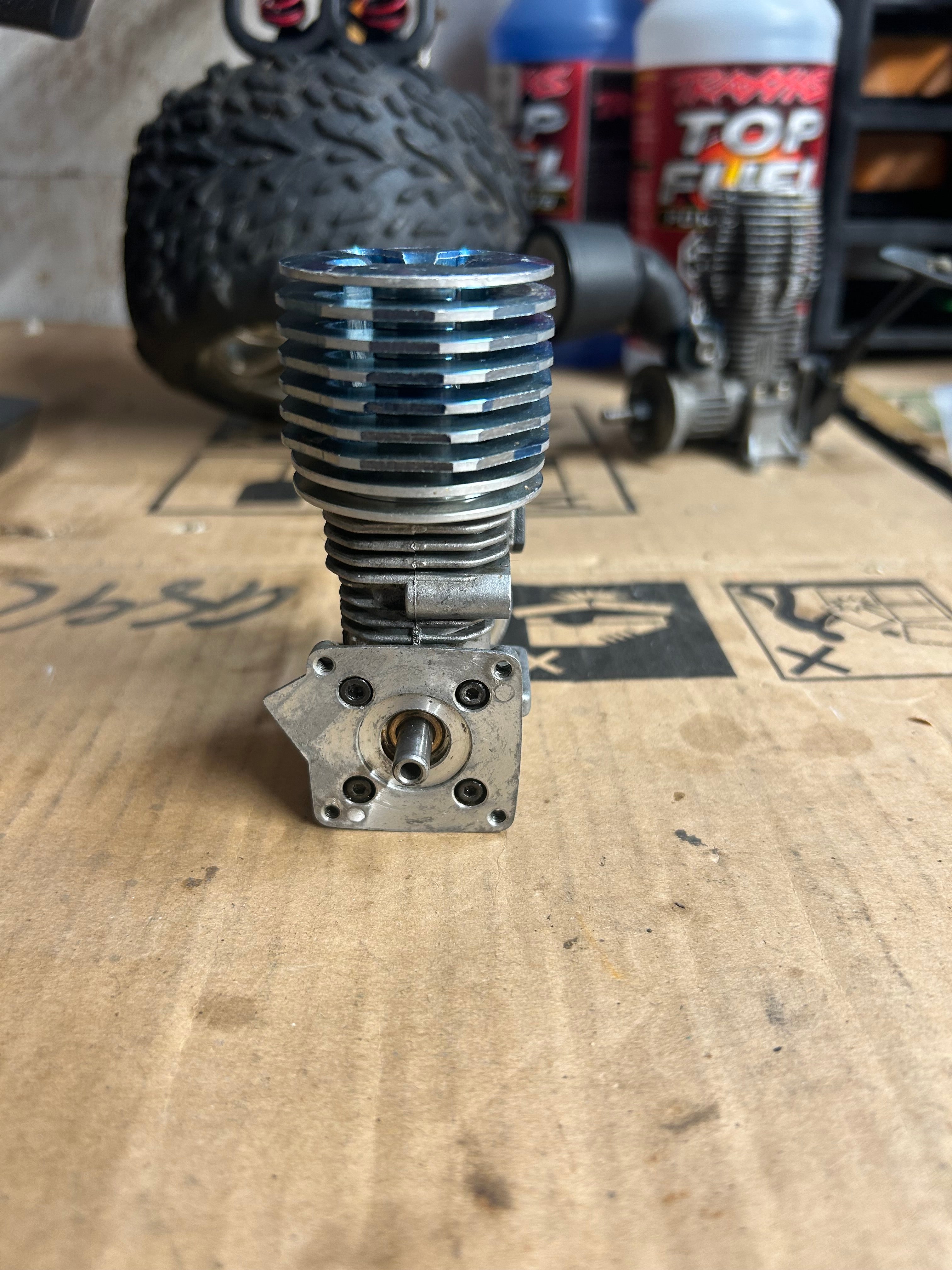 Traxxas TRX PRO 15 Nitro RC Engine in GOOD CONDITION HAS GREAT COMPRESSION